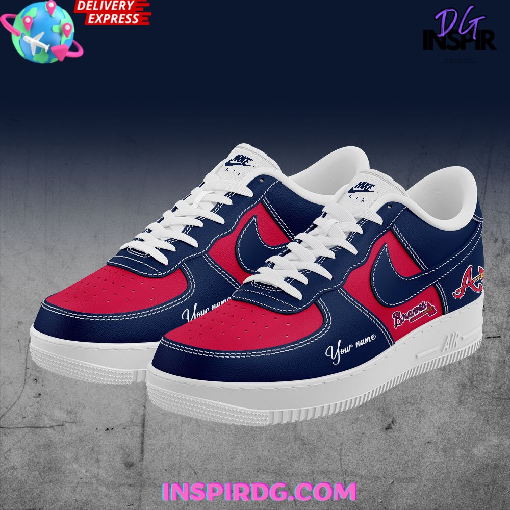 Atlanta Braves Air Low-Top-Sneaker für Damen und Herren