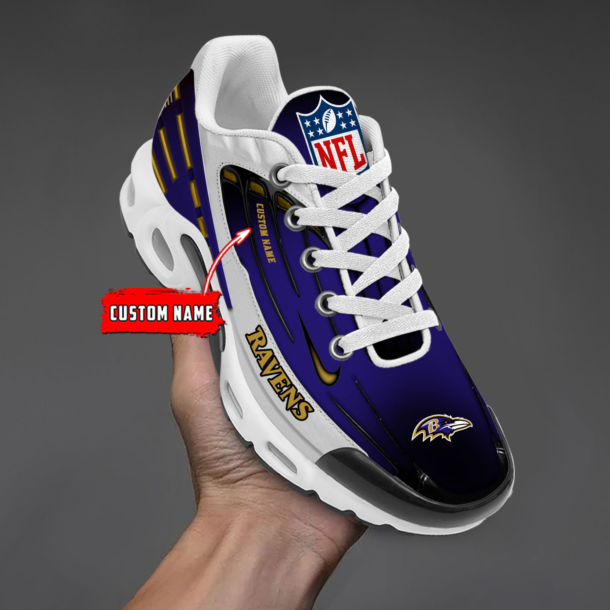 Baltimore Ravens TN Schuhe Sneakers für Männer und Frauen