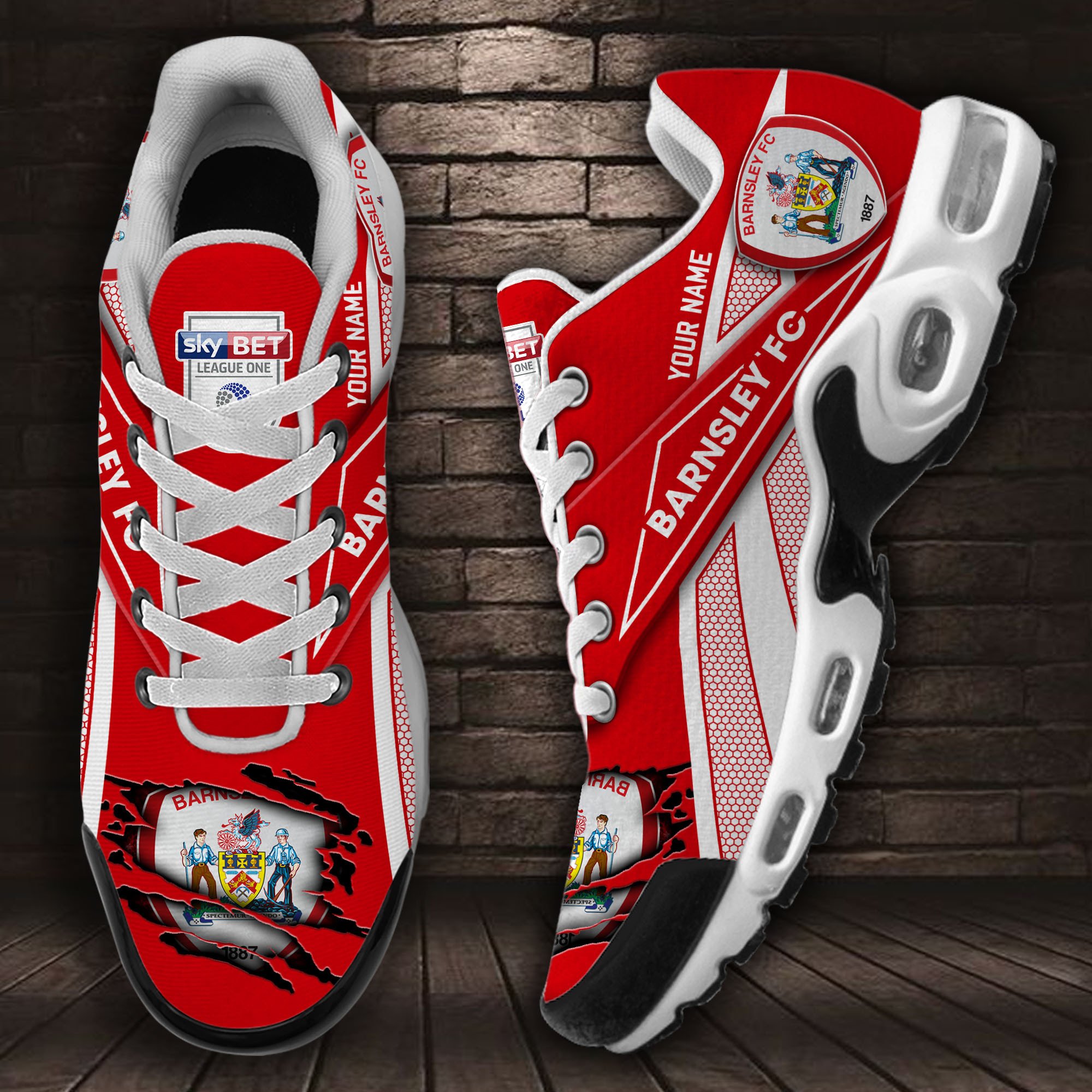 Barnsley F.C TN Schuhe Sneakers für Männer und Frauen