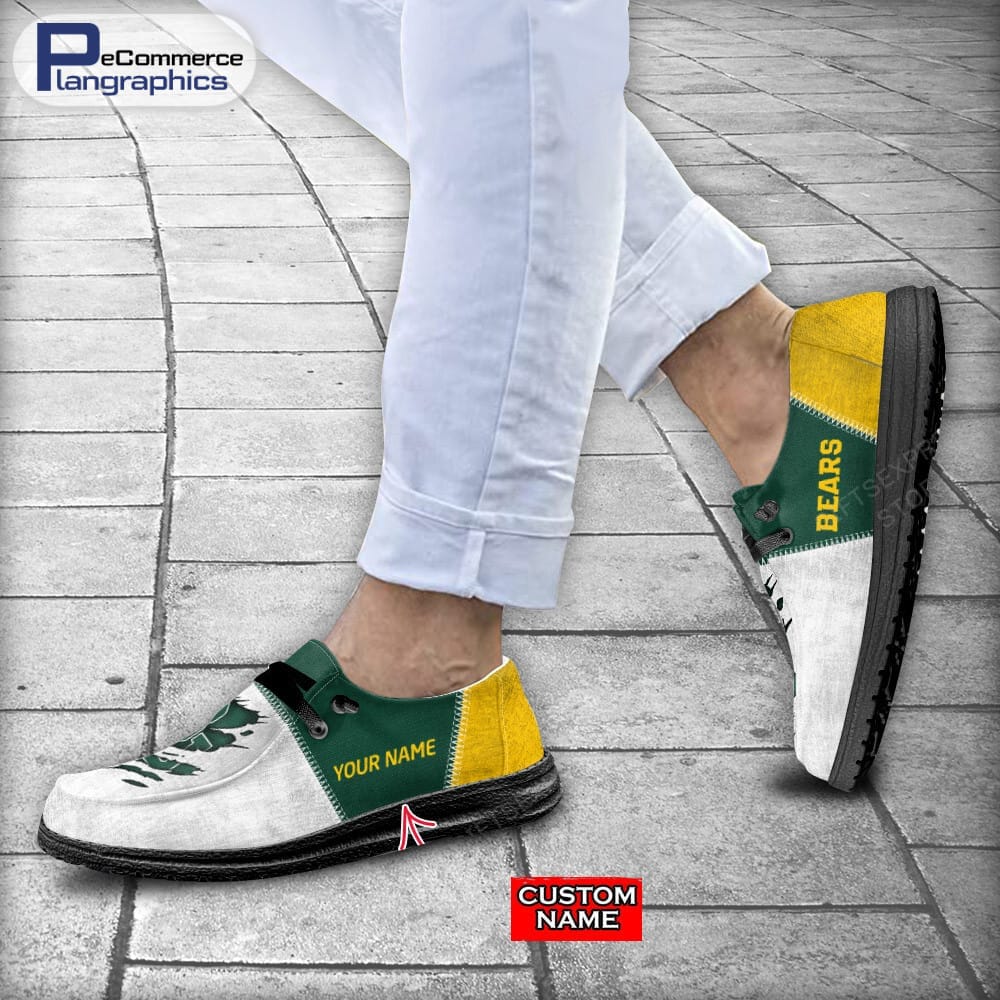 Baylor Bears H-D-Schuhe mit individuellem Namen