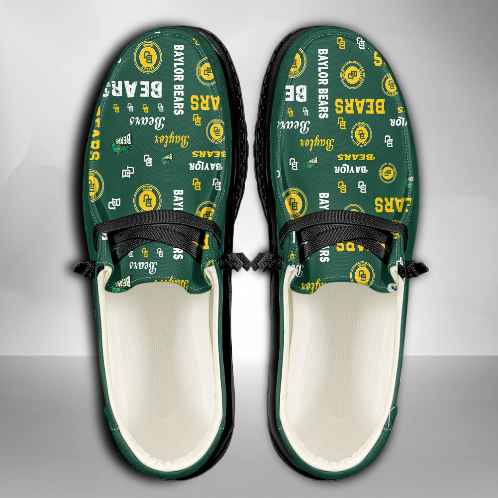 Baylor Bears H-D Shoes Wally Herren-Slipper zum Schnüren für Männer und Frauen