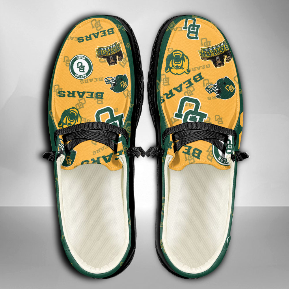 Baylor Bears personalisierte H-D-Sportschuhe – individuelles Namensdesign
