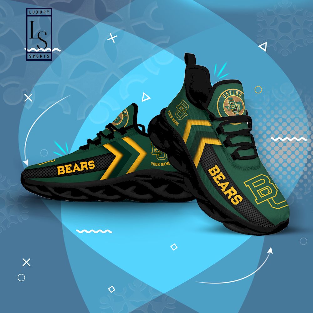 Baylor Bears personalisierte Max-Schuhe