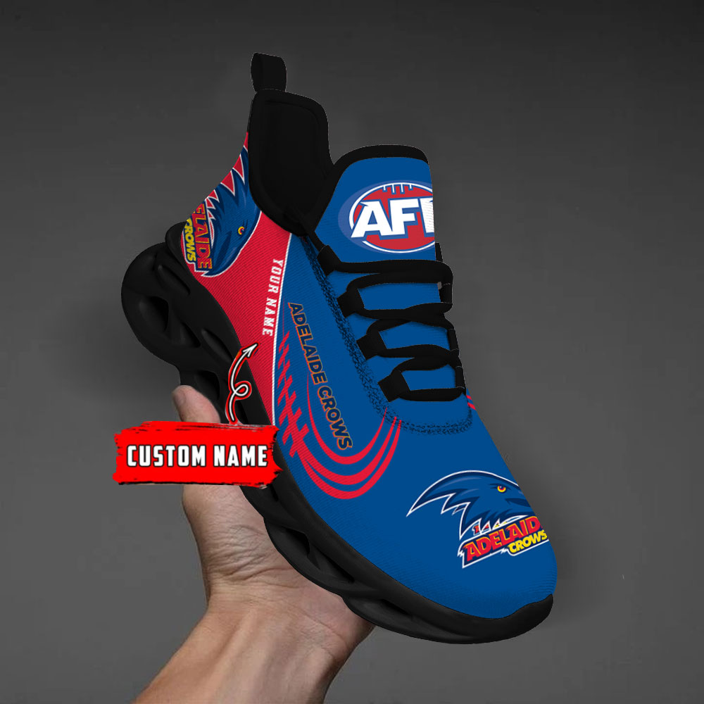 Benutzerdefinierte Name Adelaide Crows personalisierte Max Schuhe DS006
