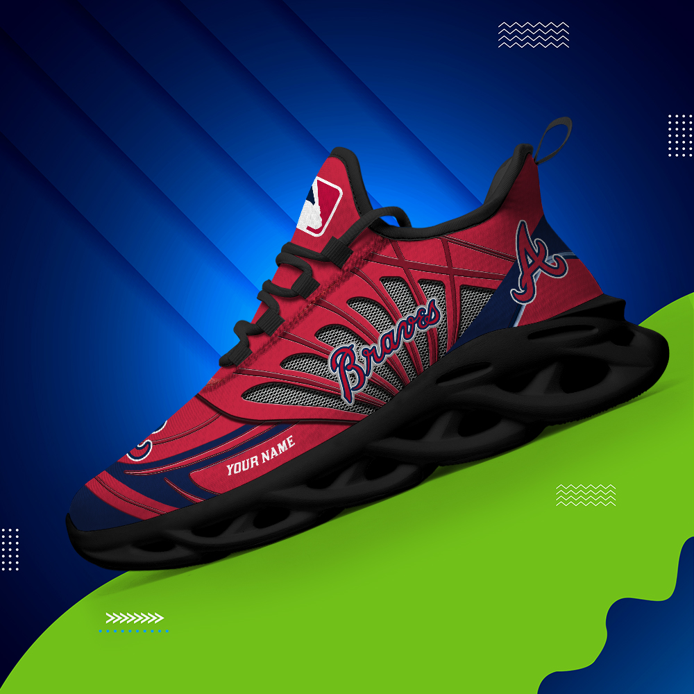 Benutzerdefinierte Name Chicago Cubs personalisierte Max Schuhe DS005