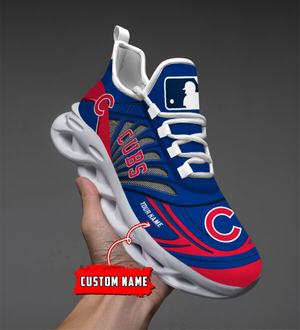 Benutzerdefinierte Name Chicago Cubs personalisierte Max Schuhe DS005