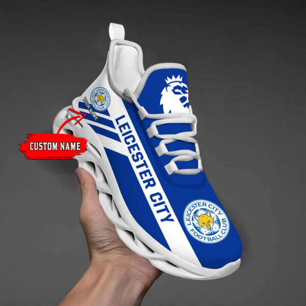 Benutzerdefinierte Name Leicester City personalisierte Max Schuhe DS006 EPL