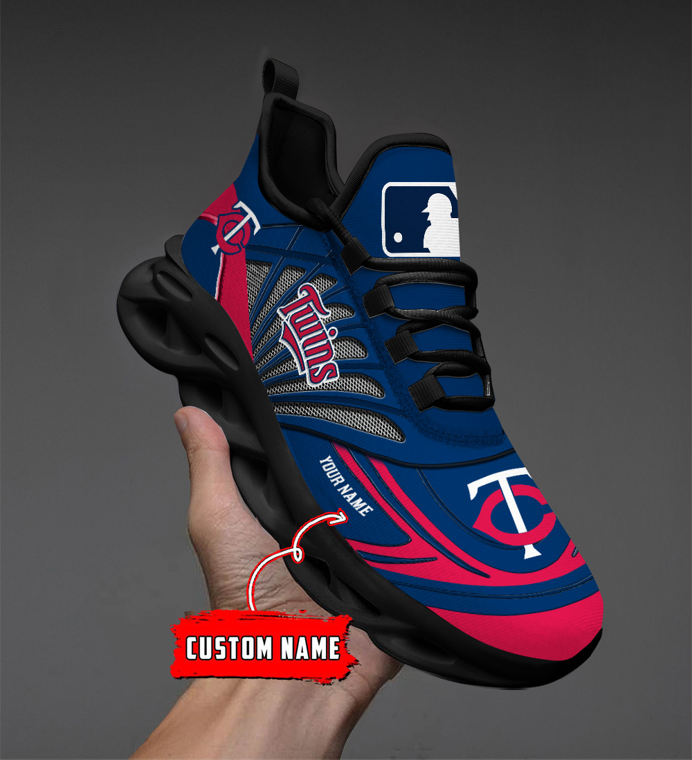 Benutzerdefinierte Name Minnesota Twins personalisierte Max Schuhe DS005