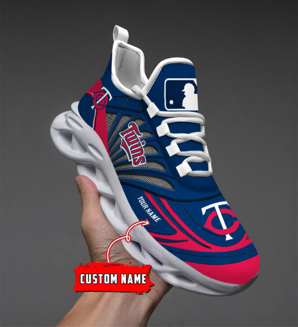 Benutzerdefinierte Name Minnesota Twins personalisierte Max Schuhe DS005