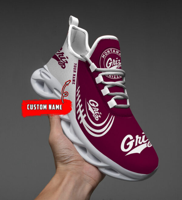 Benutzerdefinierte Name Montana Grizzlies personalisierte Max Schuhe DS006