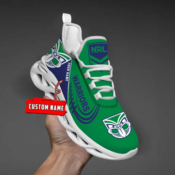 Benutzerdefinierte Name New Zealand Warriors personalisierte Max Schuhe DS006