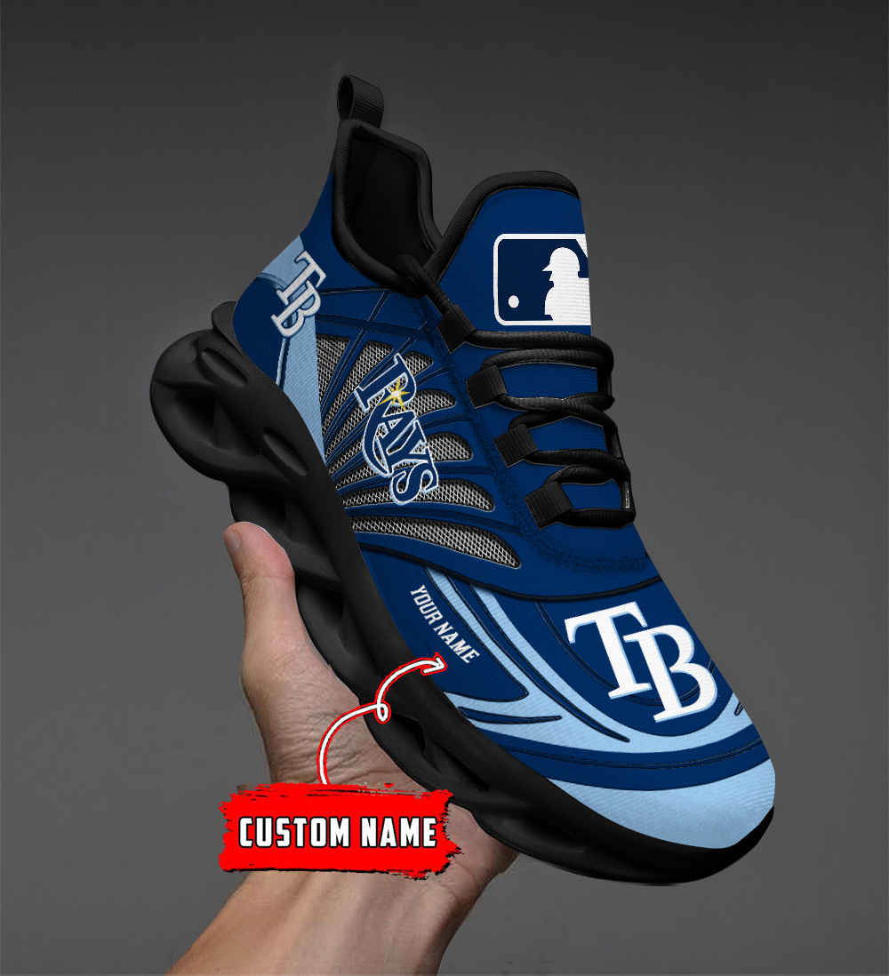 Benutzerdefinierte Name Tampa Bay Rays personalisierte Max Schuhe DS005