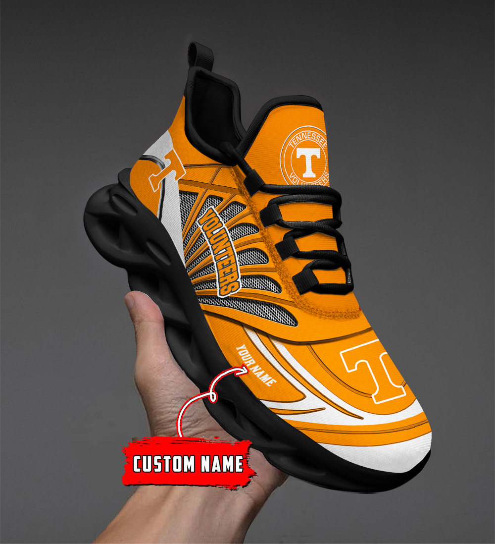 Benutzerdefinierter Name 09 Tennessee Volunteers personalisierte Max-Schuhe DS001