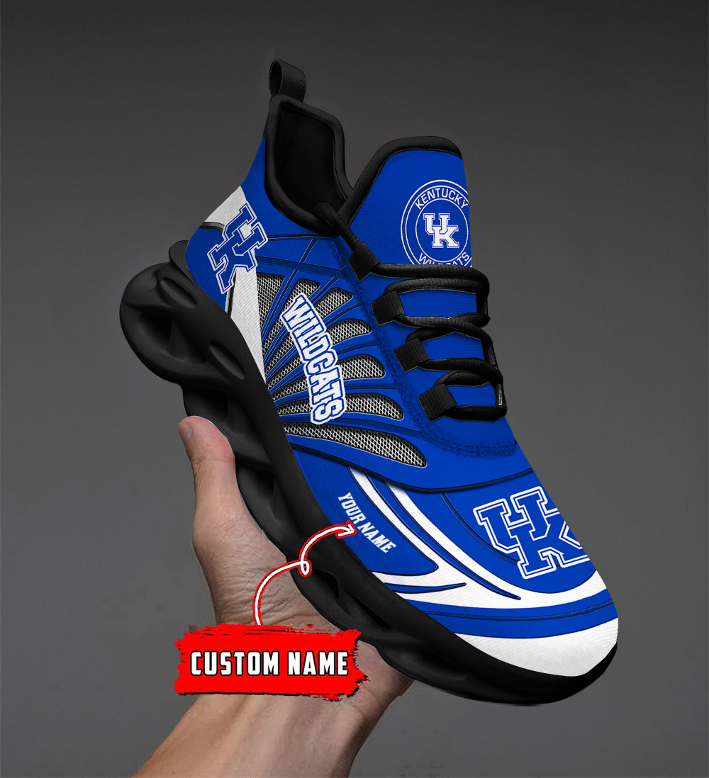 Benutzerdefinierter Name 12 Kentucky Wildcats personalisierte Max-Schuhe DS001