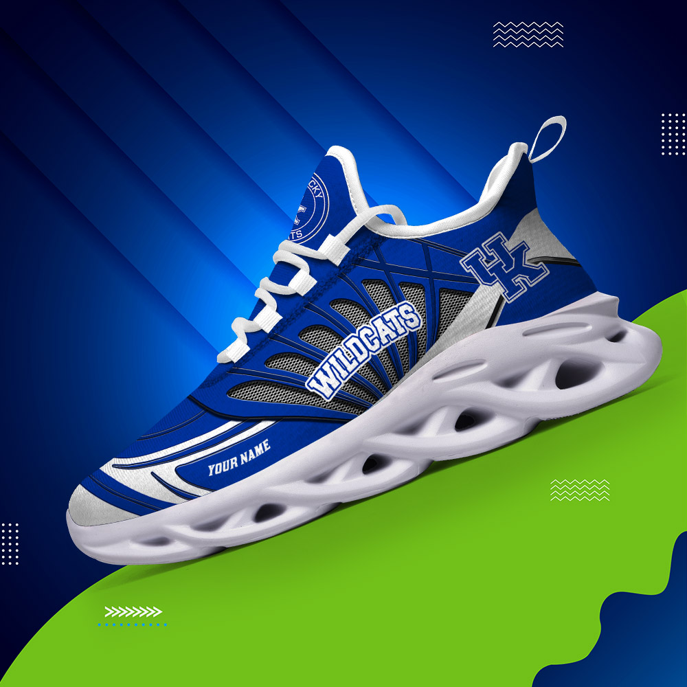 Benutzerdefinierter Name 12 Kentucky Wildcats personalisierte Max-Schuhe DS001