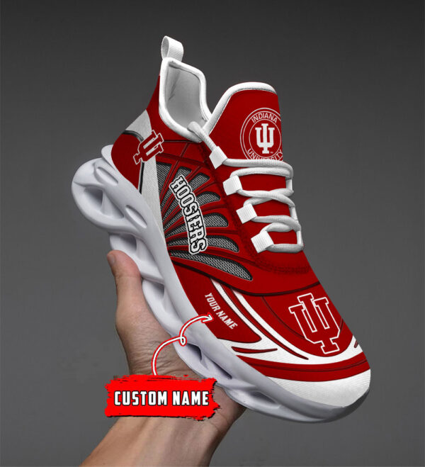Benutzerdefinierter Name 30 Indiana Hoosiers Personalisierte Max-Schuhe DS001