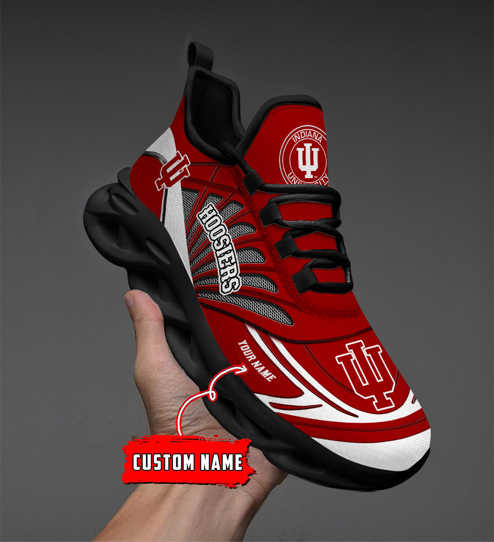 Benutzerdefinierter Name 30 Indiana Hoosiers Personalisierte Max-Schuhe DS001