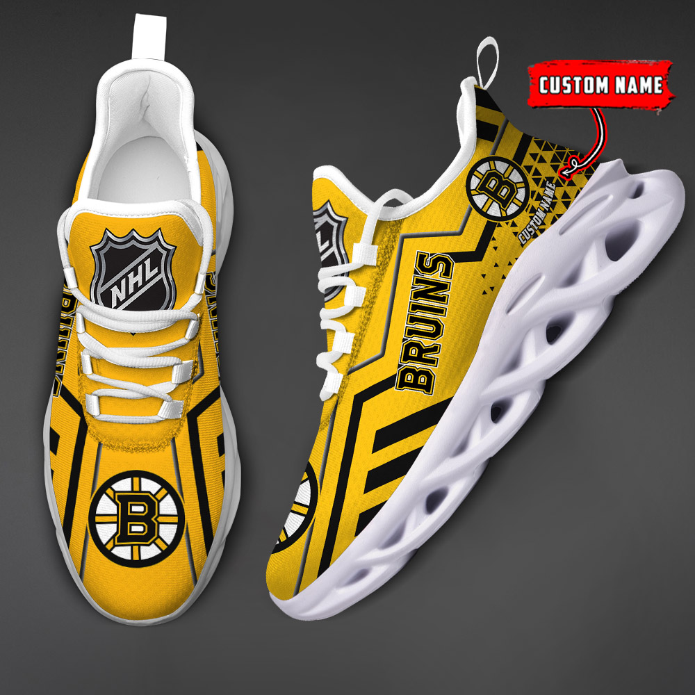 Benutzerdefinierter Name Boston Bruins Personalisiert Max Shoes DS001 NEU 2022