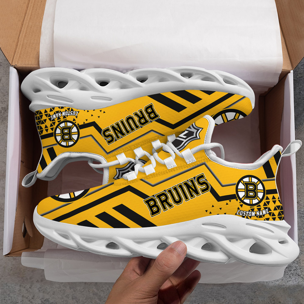 Benutzerdefinierter Name Boston Bruins Personalisiert Max Shoes DS001 NEU 2022