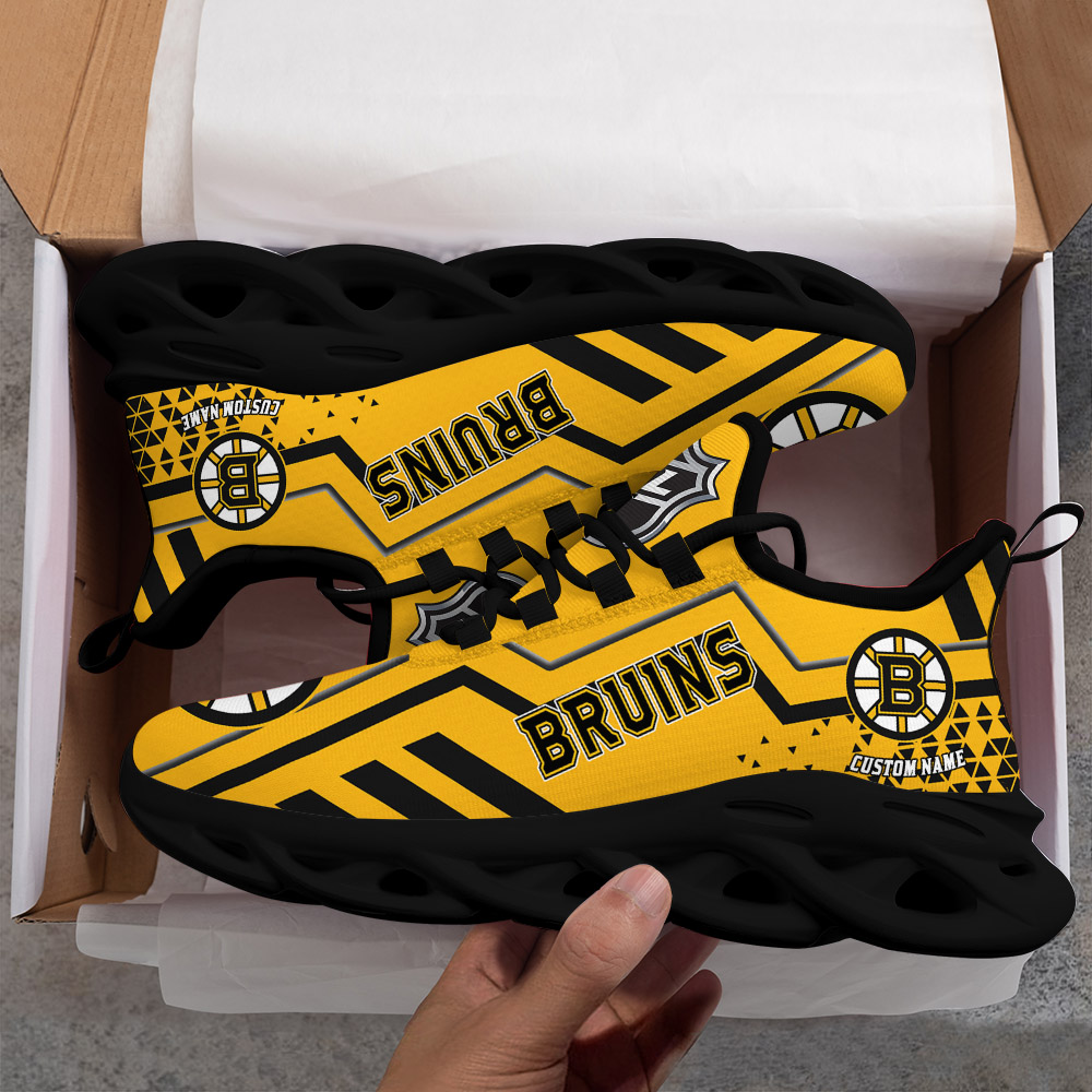 Benutzerdefinierter Name Boston Bruins Personalisiert Max Shoes DS001 NEU 2022