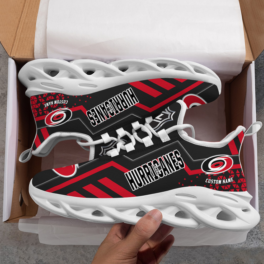 Benutzerdefinierter Name Carolina Hurricanes Personalisiert Max Shoes DS001 NEU 2022