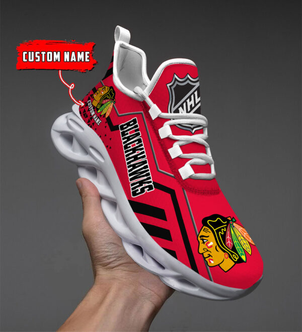Benutzerdefinierter Name Chicago Blackhawks Personalisiert Max Shoes DS001 NEU 2022