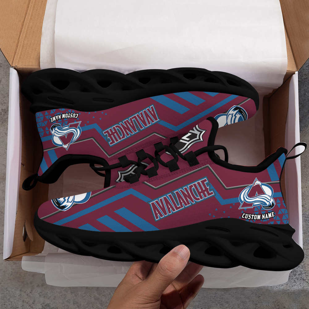 Benutzerdefinierter Name Colorado Avalanche Personalisiert Max Shoes DS001 NEU 2022