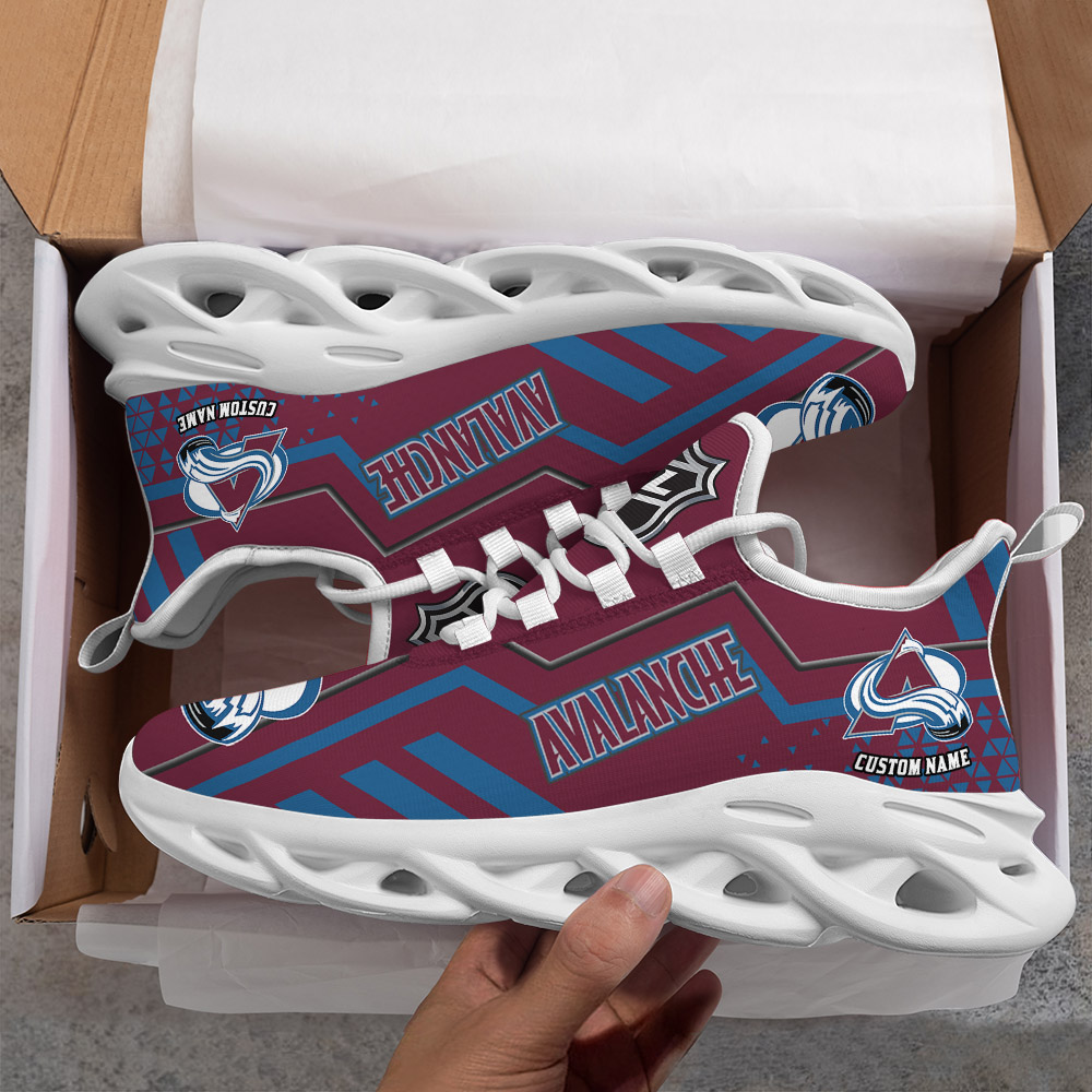 Benutzerdefinierter Name Colorado Avalanche Personalisiert Max Shoes DS001 NEU 2022