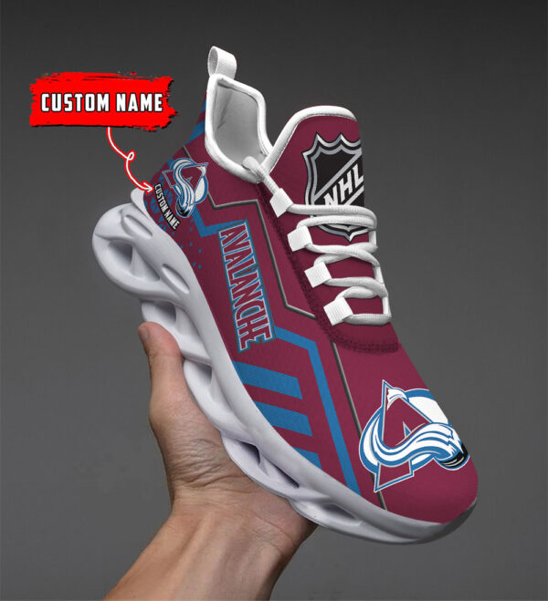 Benutzerdefinierter Name Colorado Avalanche Personalisiert Max Shoes DS001 NEU 2022
