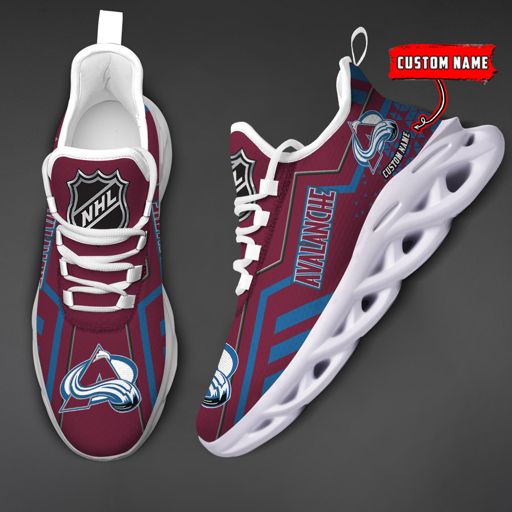 Benutzerdefinierter Name Colorado Avalanche Personalisiert Max Shoes DS001 NEU 2022
