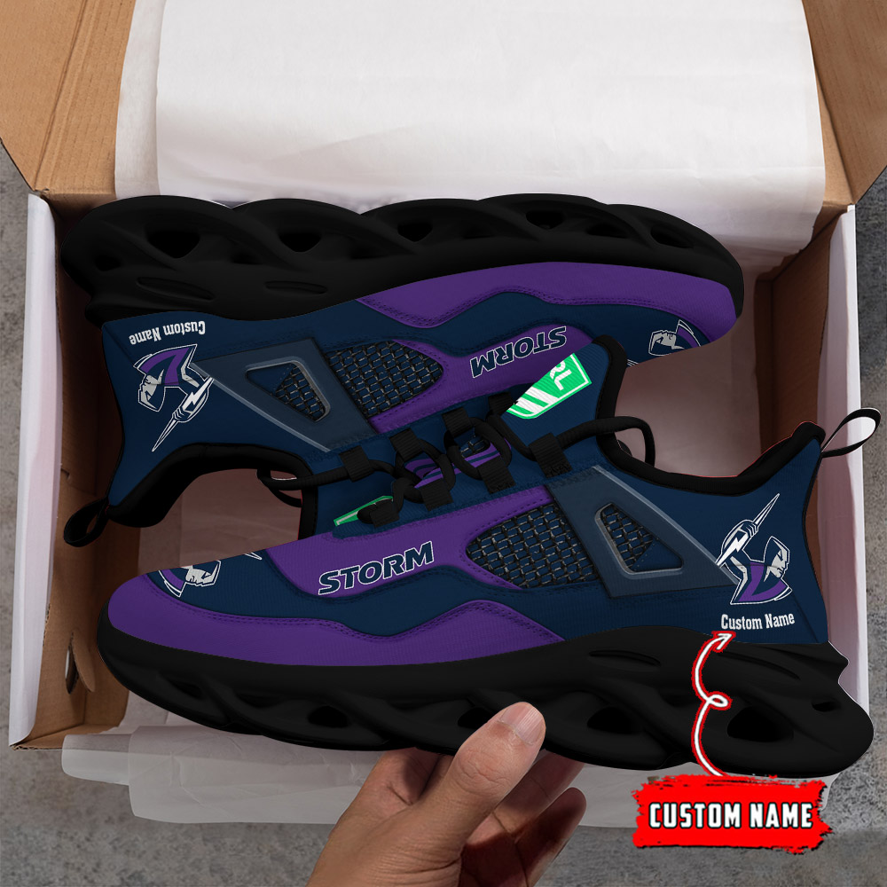 Benutzerdefinierter Name Melbourne Storm NRL MAX SHOES DS001