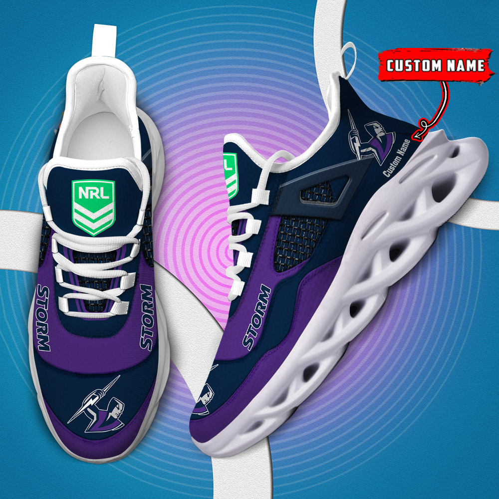 Benutzerdefinierter Name Melbourne Storm NRL MAX SHOES DS001