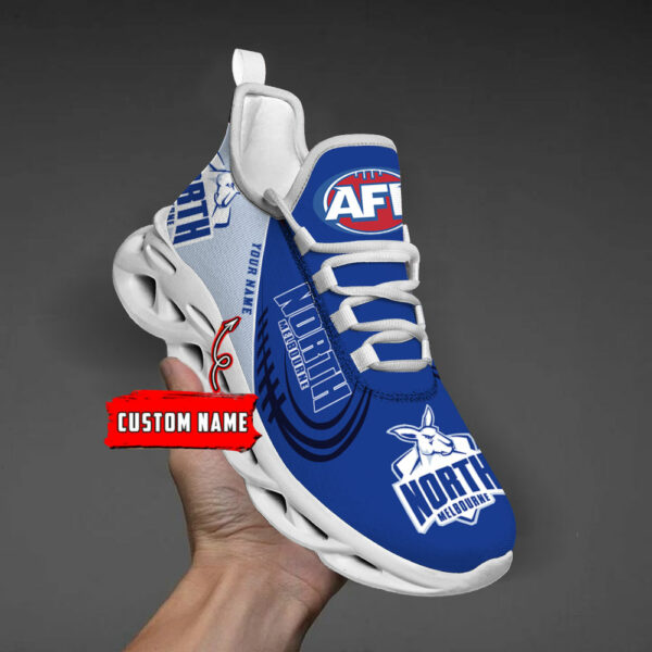 Benutzerdefinierter Name North Melbourne Kangaroos Personalisierte Max Schuhe DS006