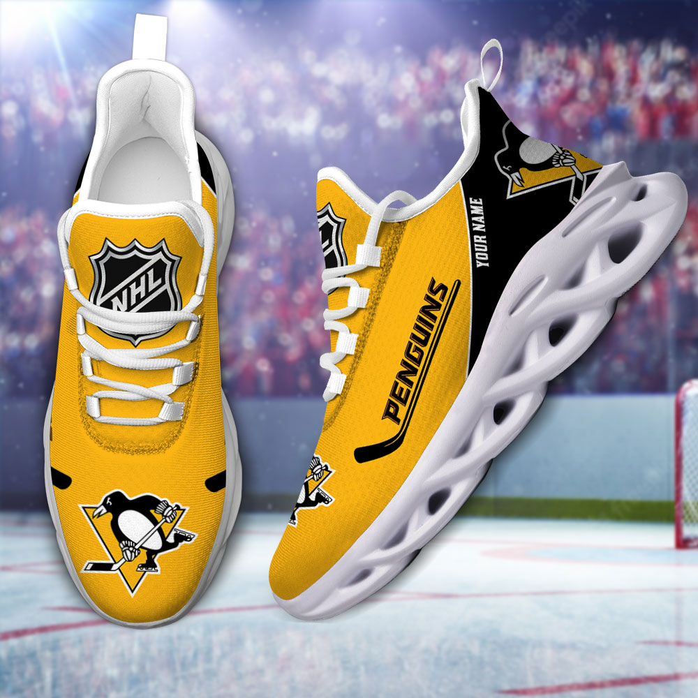 Benutzerdefinierter Name Pittsburgh Penguins Personalisiert Max Shoes DS006 NEU 2022 M1