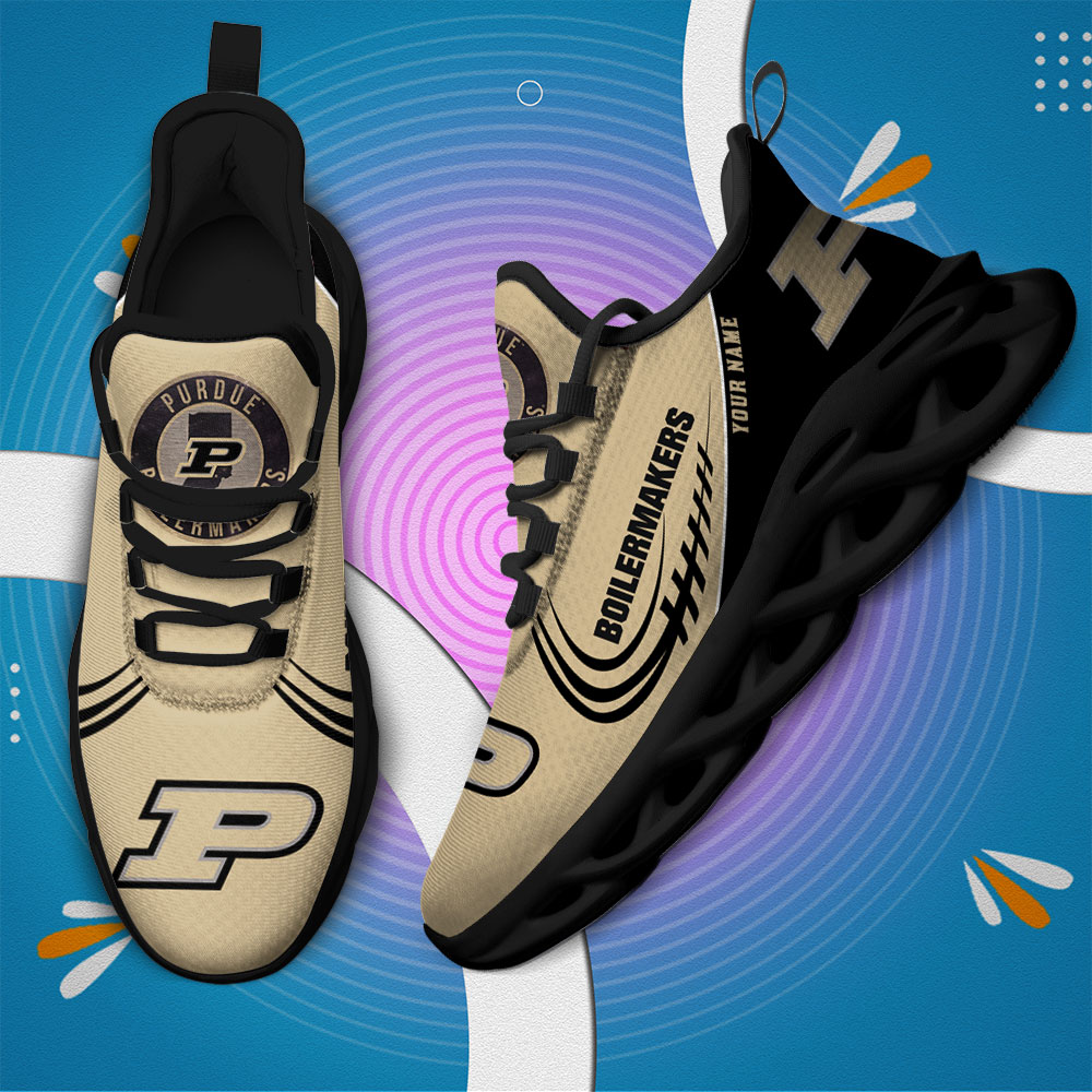 Benutzerdefinierter Name Purdue Boilermakers Personalisiert Max Shoes DS006