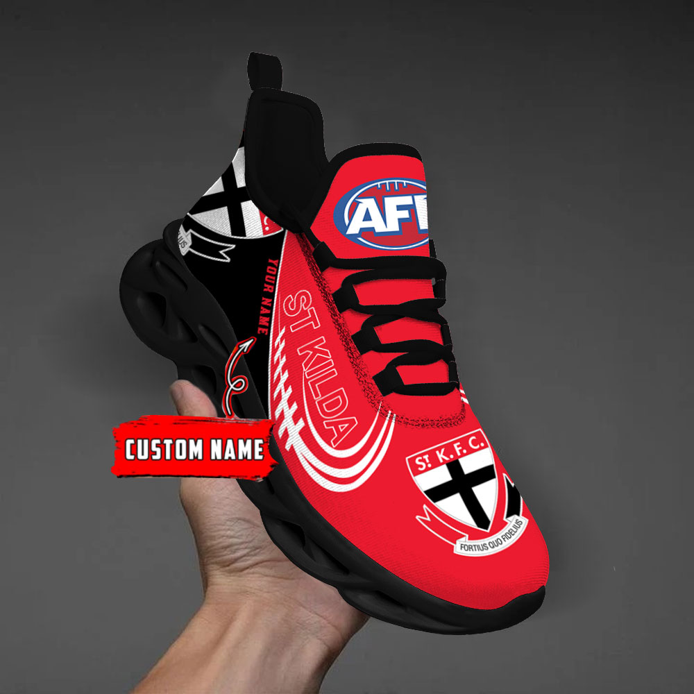 Benutzerdefinierter Name St. Kilda Saints personalisierte Max Shoes DS006