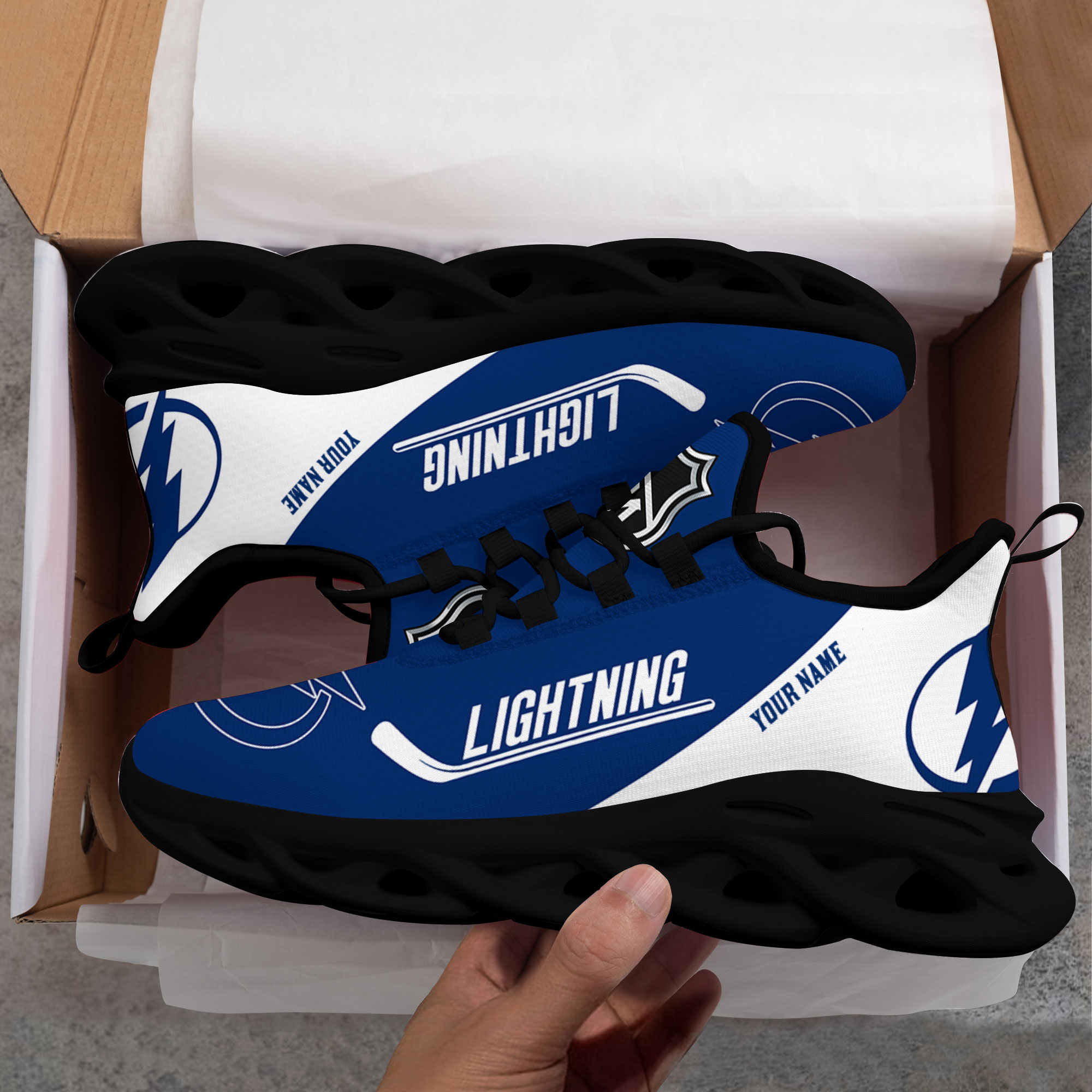 Benutzerdefinierter Name St. Louis Blues Personalisiert Max Shoes DS006 NEU 2022 M1