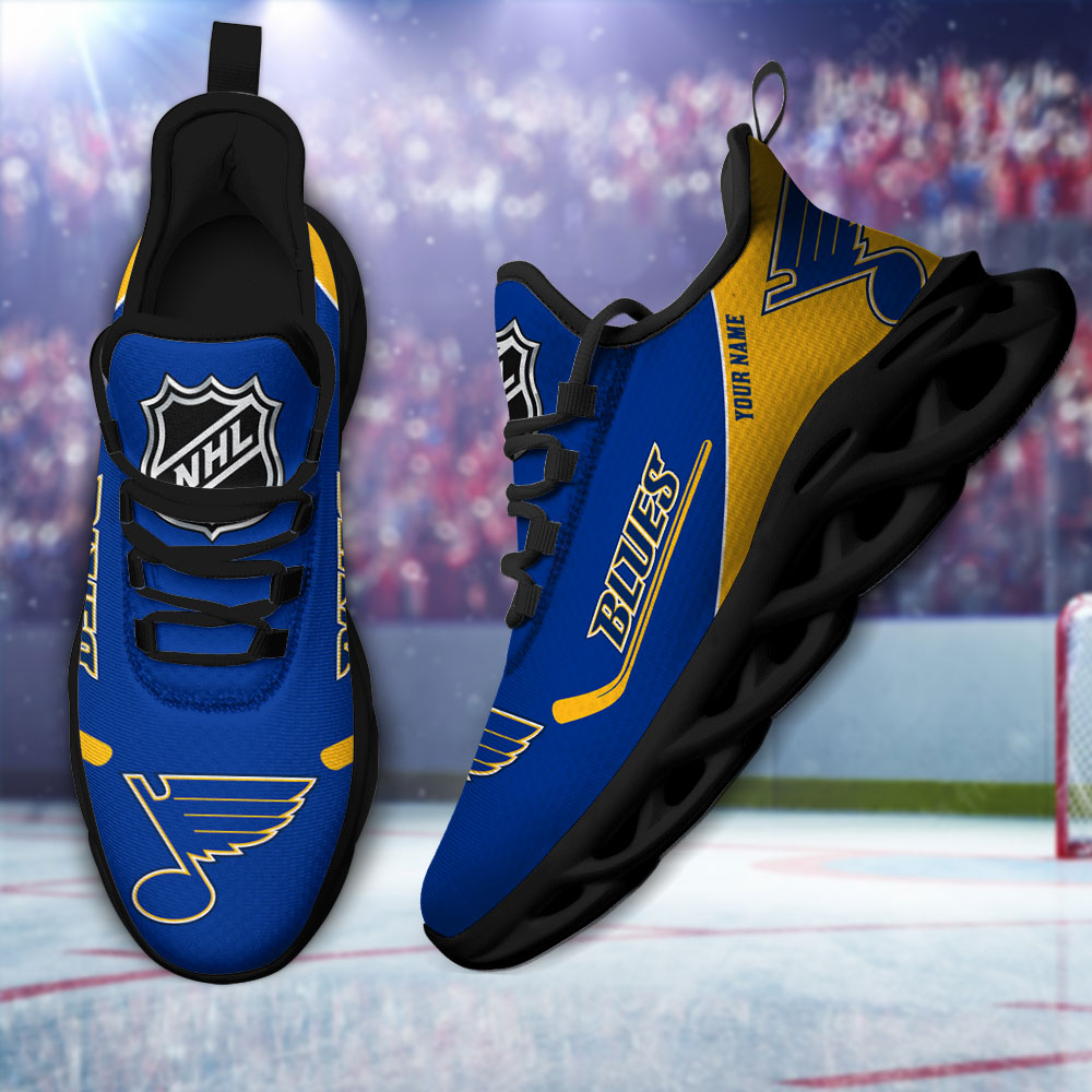 Benutzerdefinierter Name St. Louis Blues Personalisiert Max Shoes DS006 NEU 2022 M1