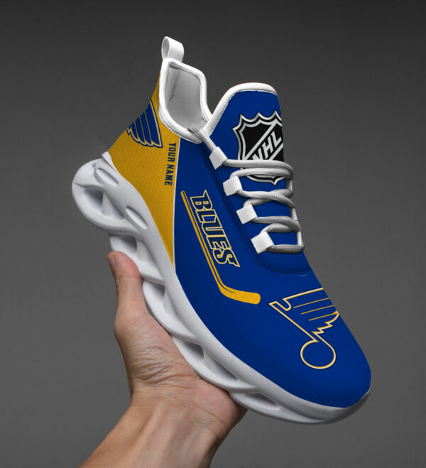 Benutzerdefinierter Name St. Louis Blues Personalisiert Max Shoes DS006 NEU 2022 M1
