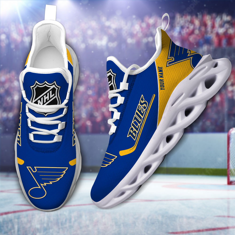 Benutzerdefinierter Name St. Louis Blues Personalisiert Max Shoes DS006 NEU 2022 M1