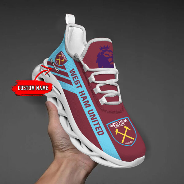 Benutzerdefinierter Name West Ham United personalisierte Max-Schuhe DS006 EPL