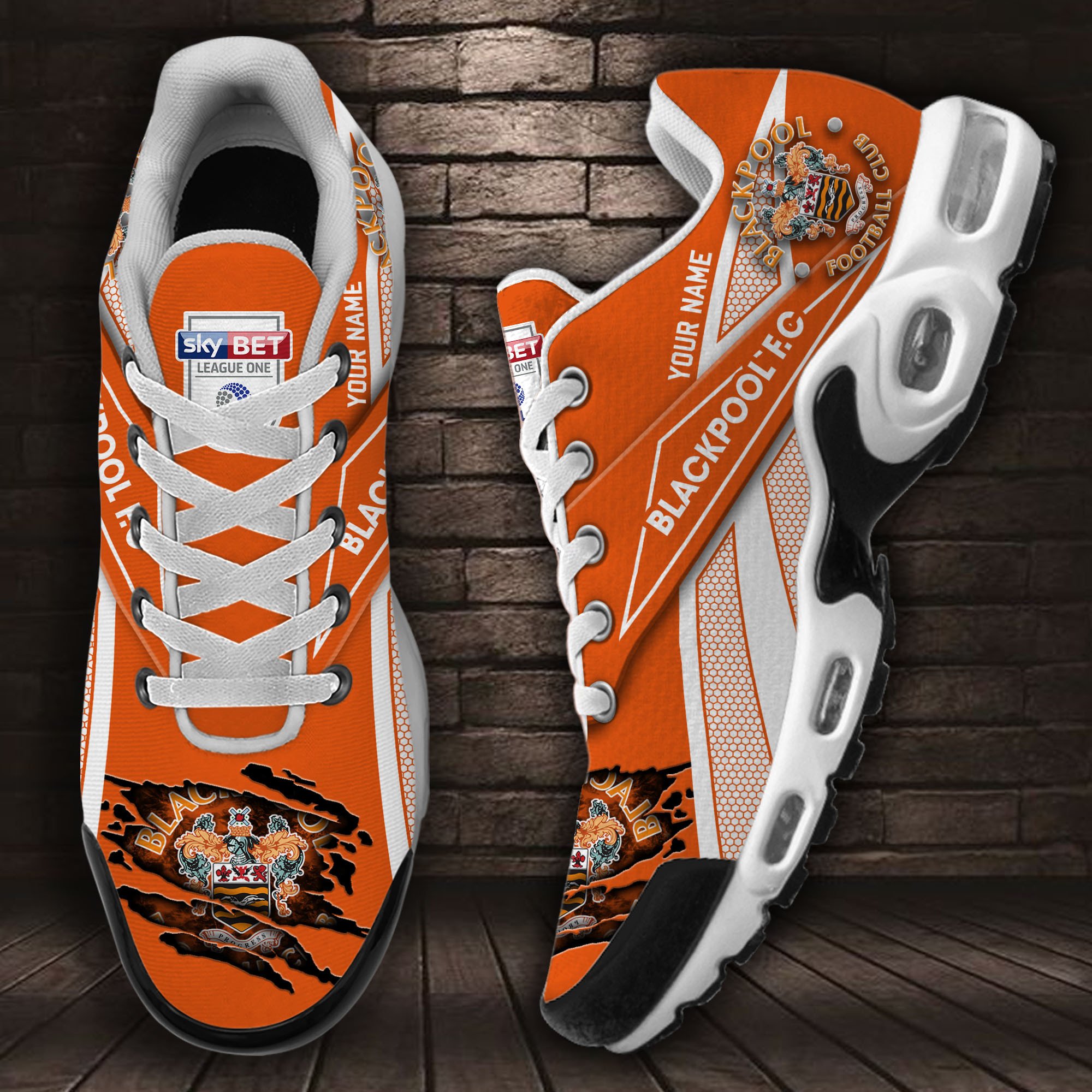 Blackpool F.C TN Schuhe Sneakers für Männer und Frauen
