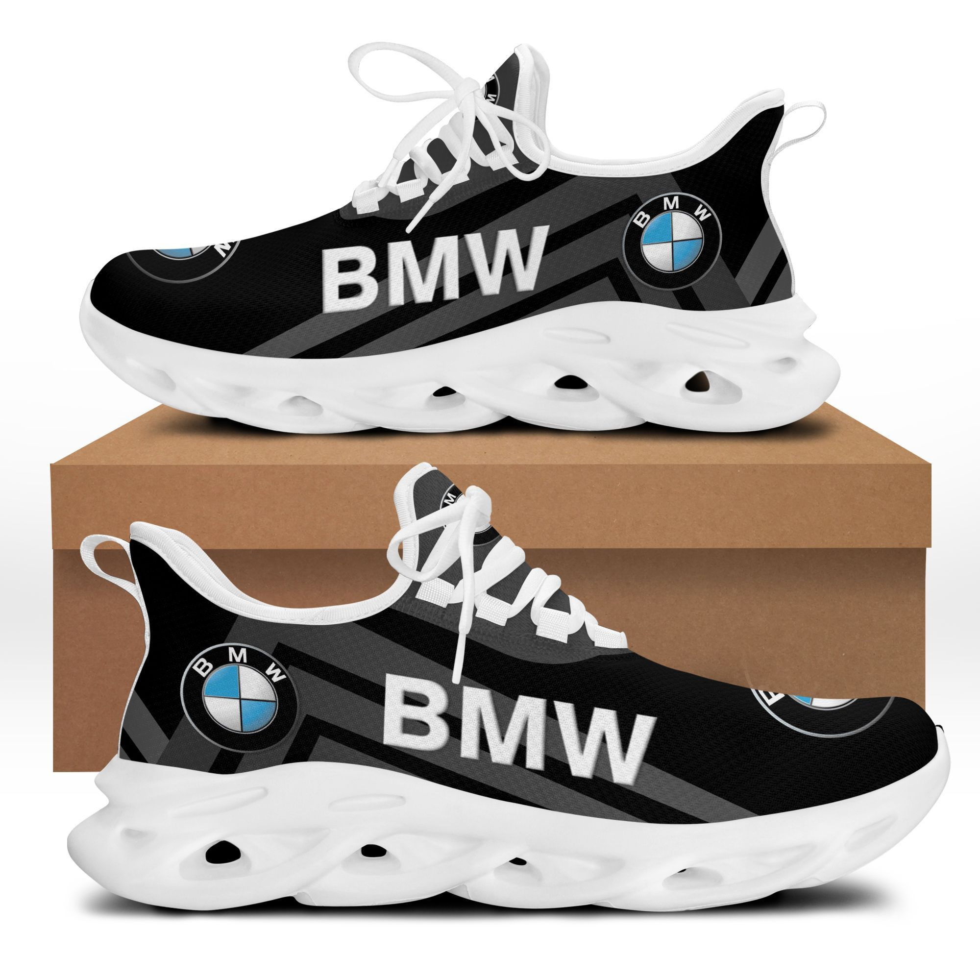 BMW TNT-LT BS Laufschuhe Ver 4 (Schwarz)