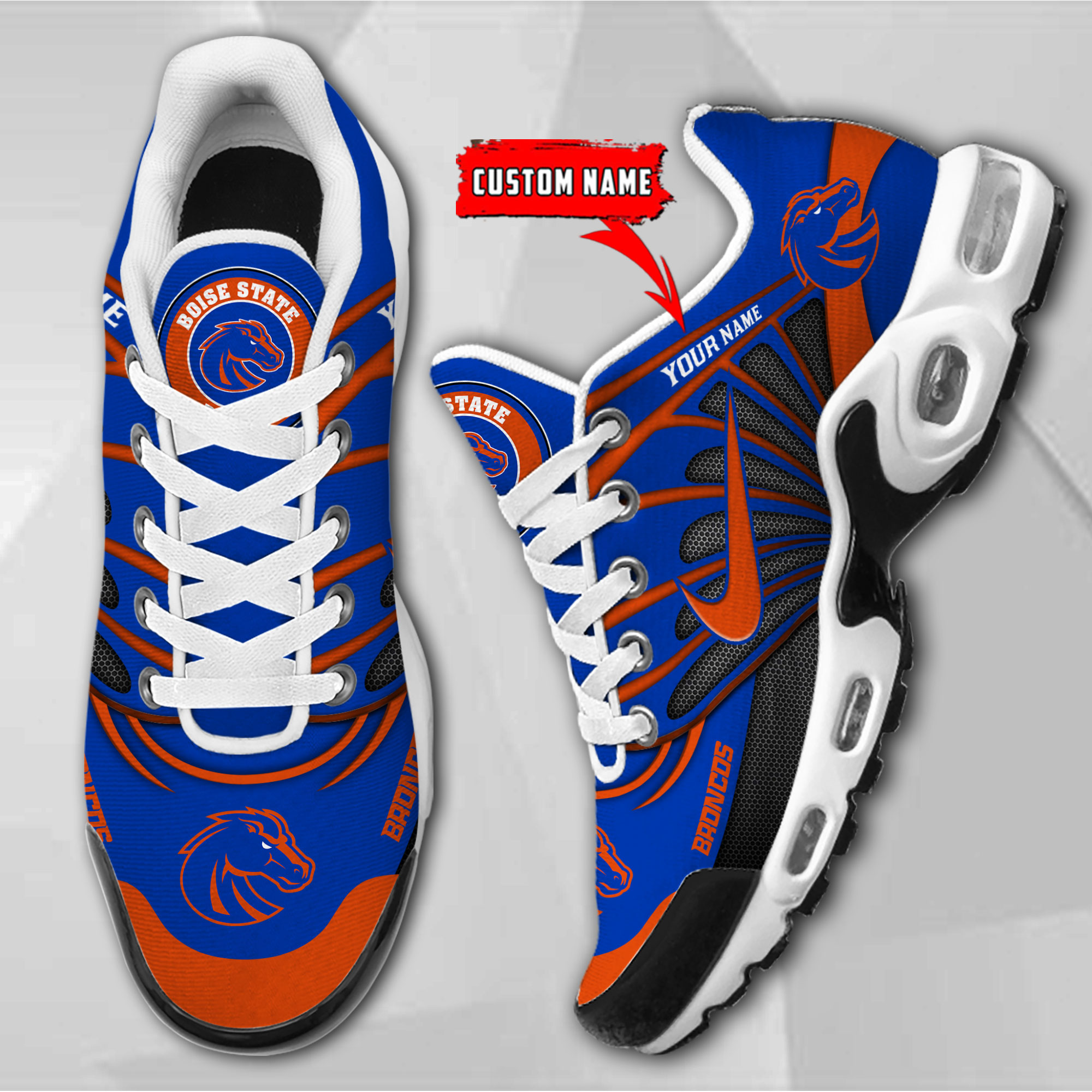 Boise State Broncos TN Schuhe Sneakers für Männer und Frauen