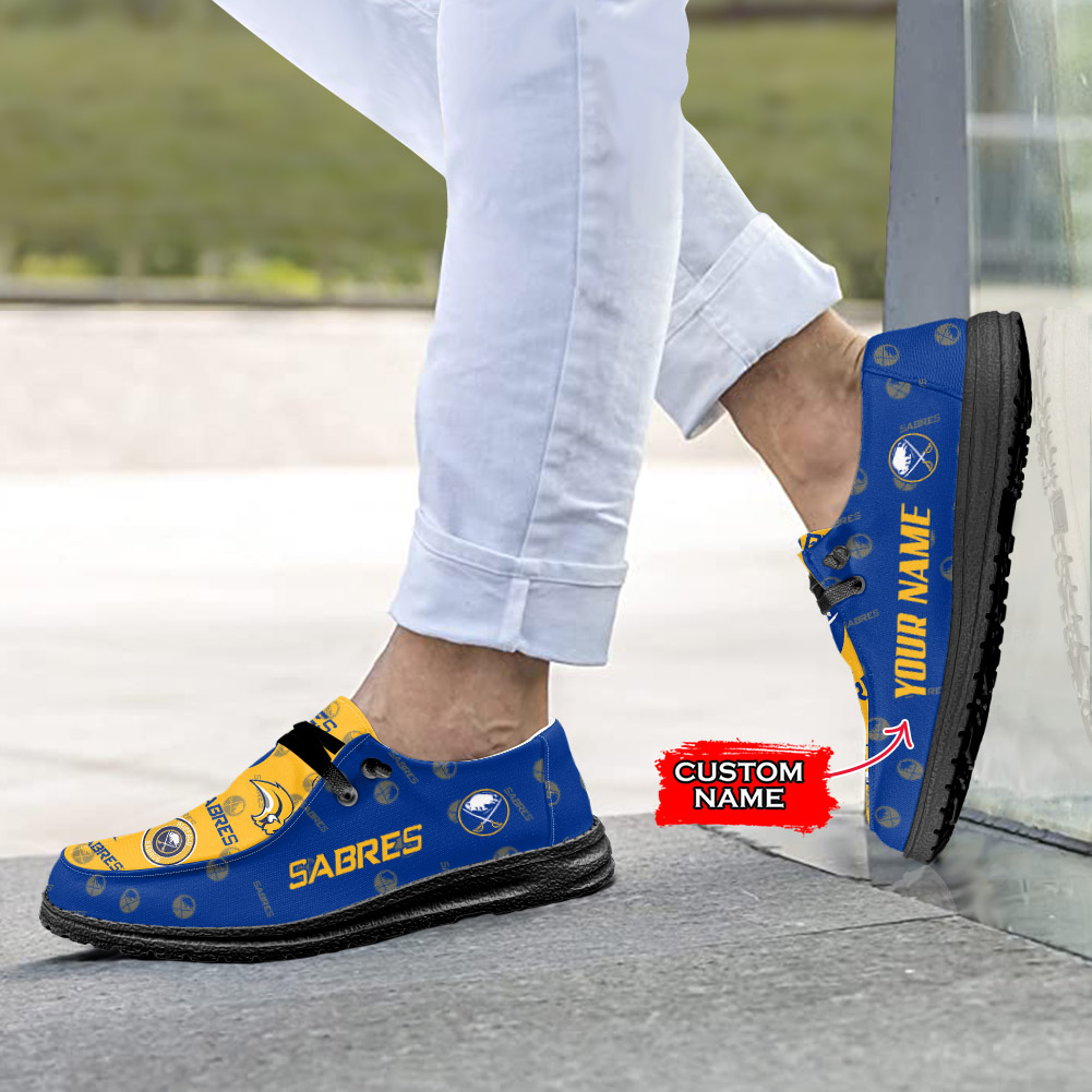 Buffalo Sabres personalisierte H-D-Sportschuhe – individuelles Namensdesign