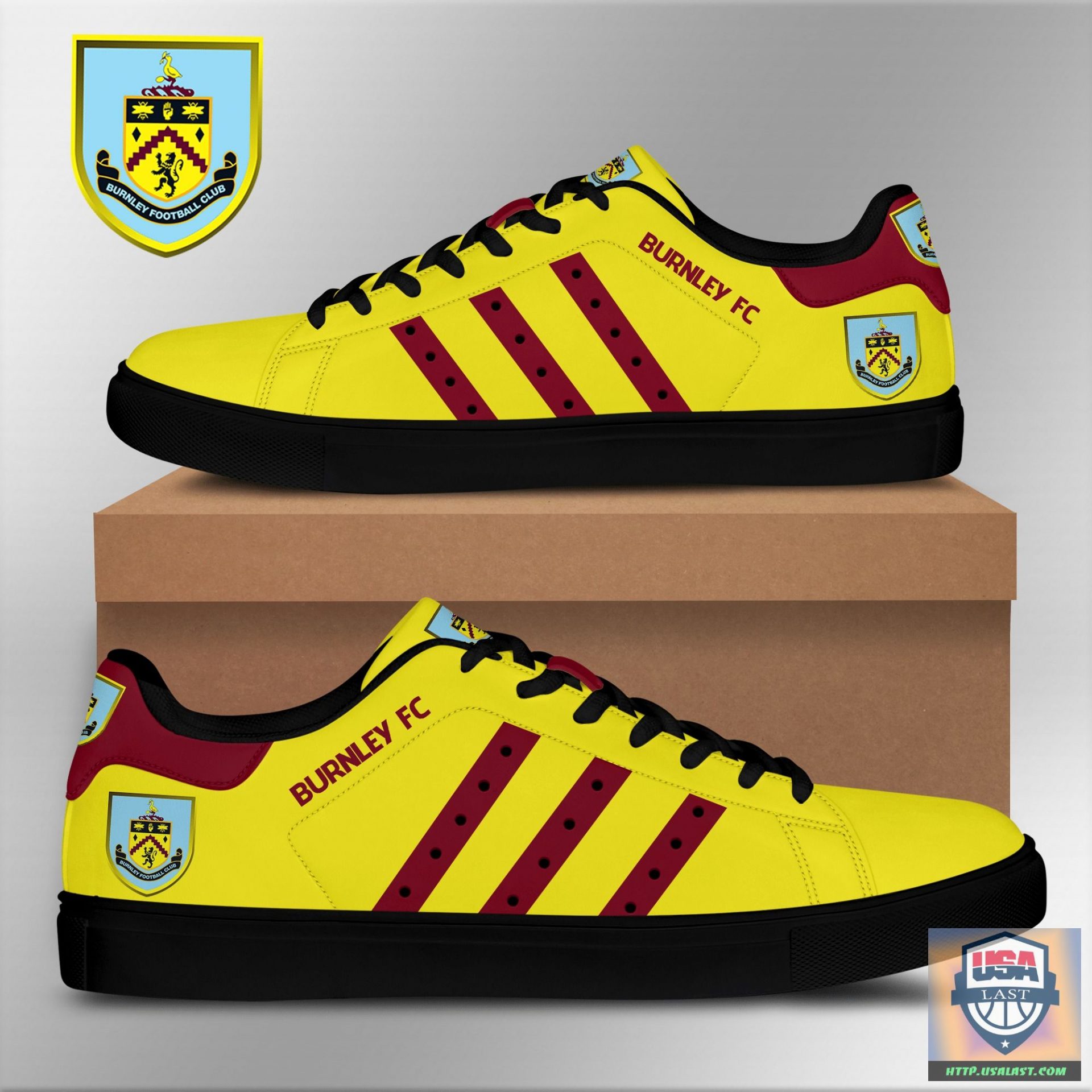 Burnley FC Skate Stan Schuhe Sneakers für Männer und Frauen