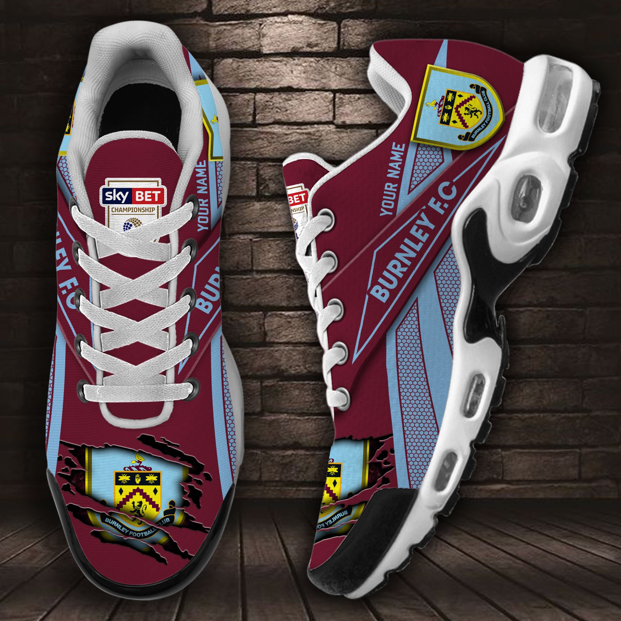 Burnley F.C TN Schuhe Sneakers für Männer und Frauen