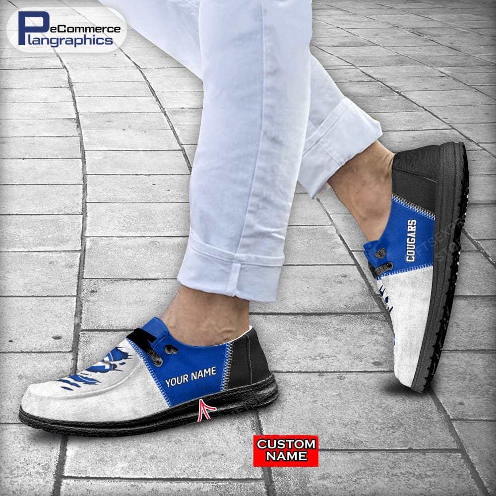 BYU Cougars Custom Name H-D Schuhe