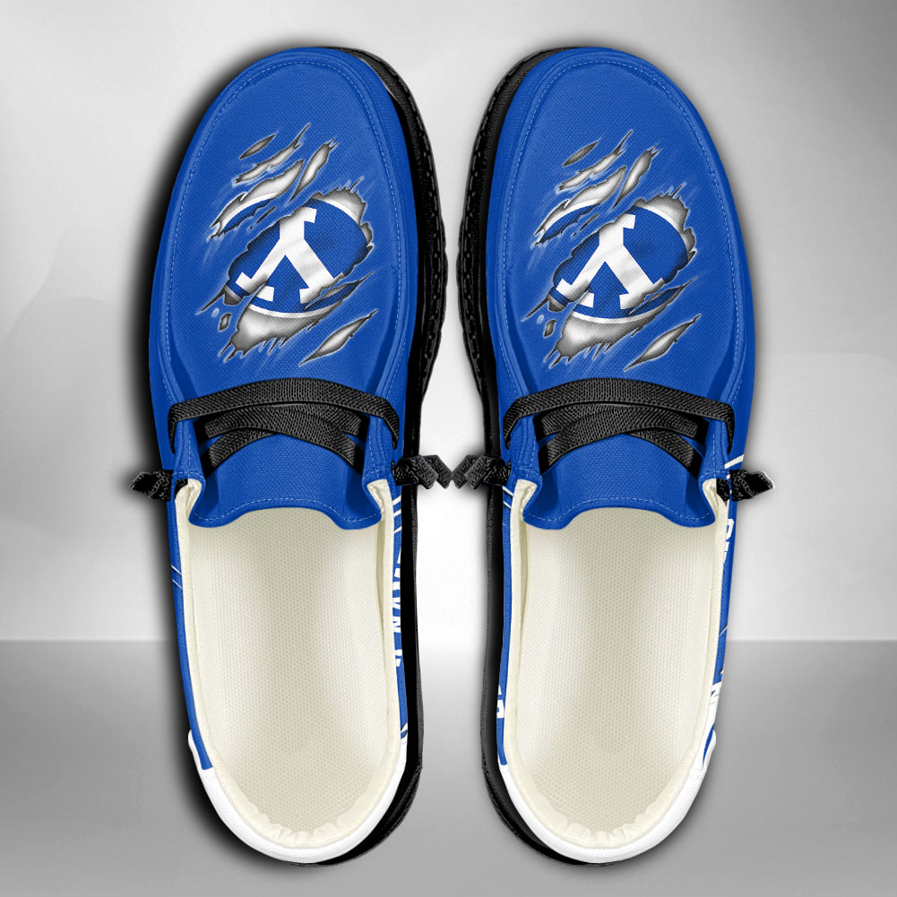 BYU Cougars H-D Shoes Wally Herren-Slipper zum Schnüren für Männer und Frauen