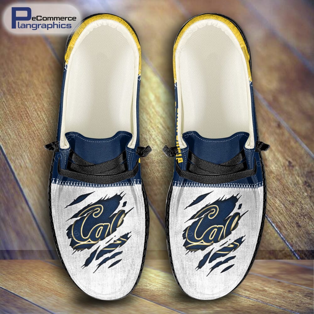 California Golden Bears Custom Name H-D Schuhe